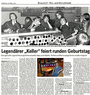 Bergedorfer Zeitung vom 26.April 2022